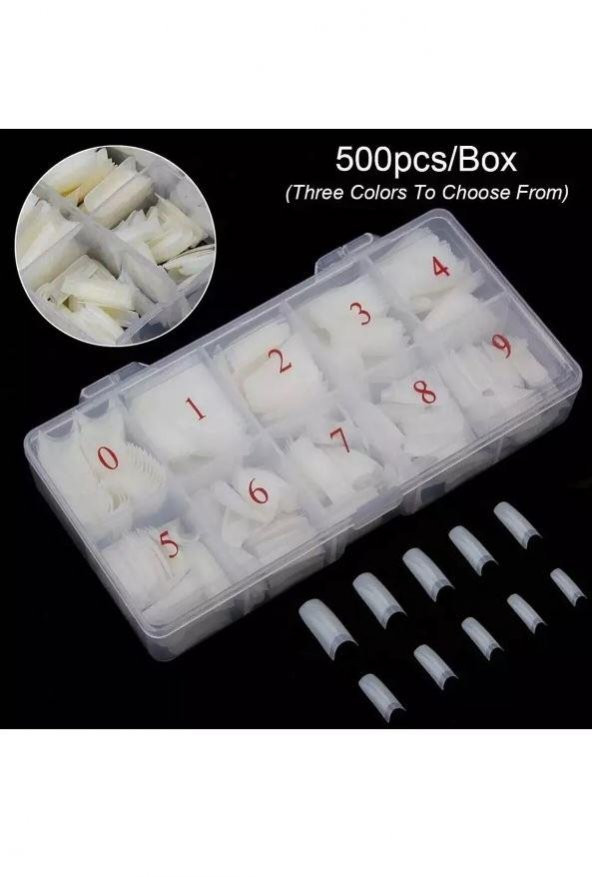 Fontenay 500 Lü Tips Protez Tırnak Kemik ürün görseli 1