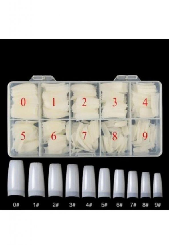 Fontenay 500 Lü Tips Protez Tırnak Kemik - Resim 2