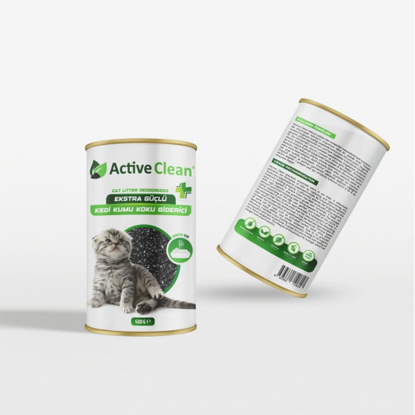 Active Clean Plus Kedi Kumu Koku Giderici 420gr - 2