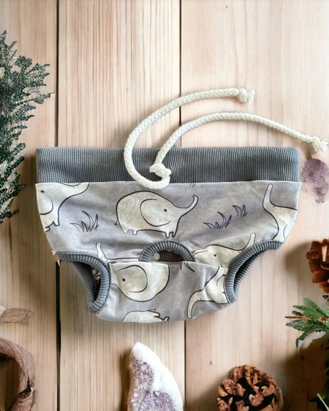 Baby Elephant Kemique's Secret Kedi İç Çamaşırı  Regl Külot  Don - Resim 2