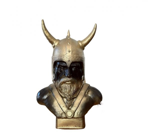 Saksı DeposuSakallı Viking Büst Heykeli