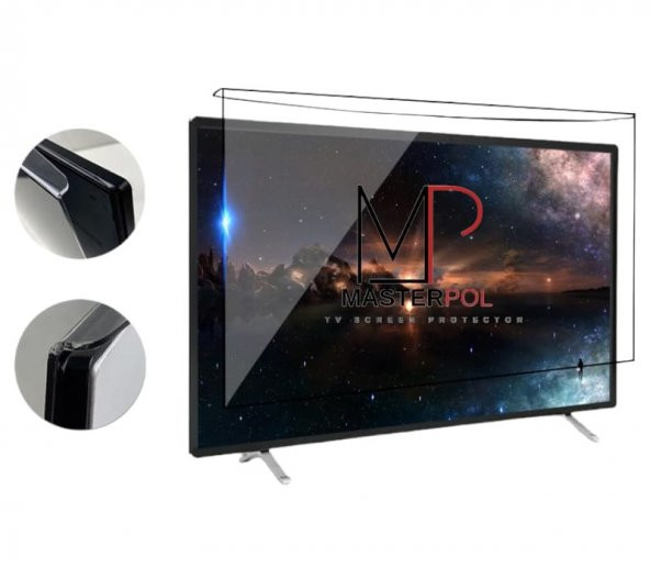 Philips uyumlu Tv Ekran Koruyucu LED 55 inç inc 
4K Ambilight TV 55PUS8108/62