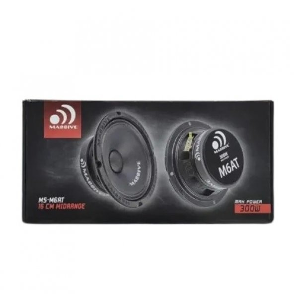MASSIVE MS-M6AT 16CM 300W 8 OHM  MIDRANGE H,OPARLÖR