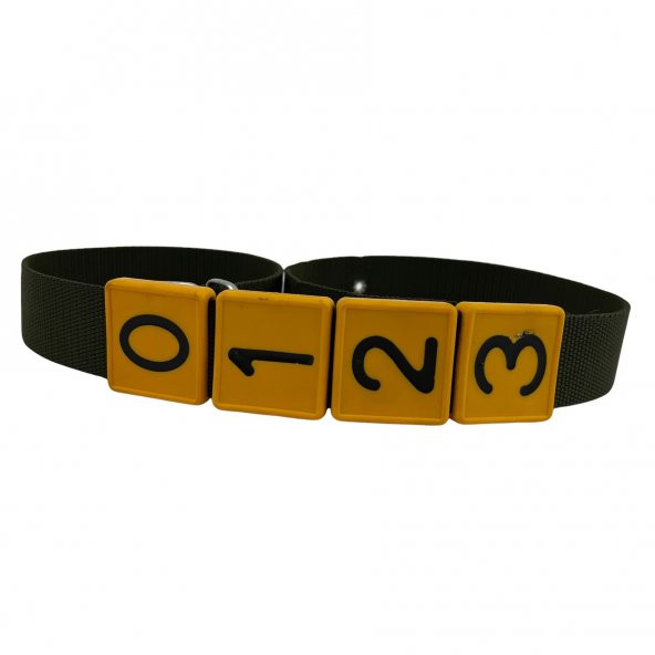 Büyükbaş Hayvan Numaratör Kayışı İnek Tasma (Tokalı) - Resim 4