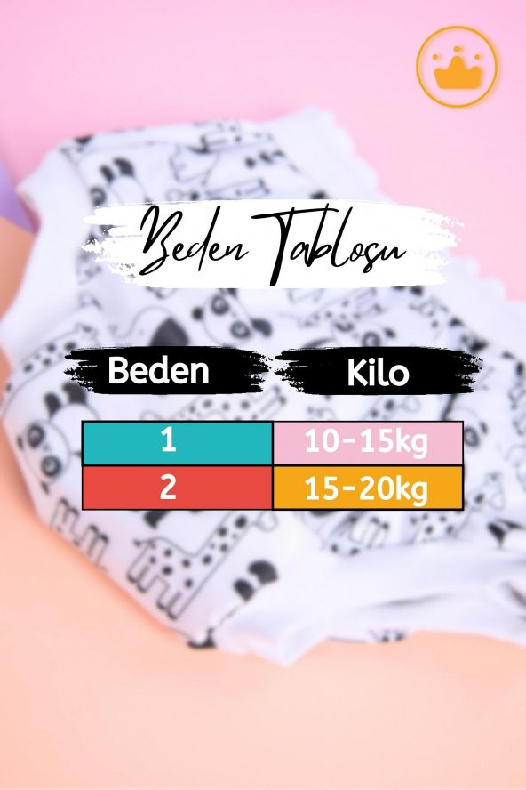 Babyhola Yıkanabilir Yüksek Emici Alıştırma Külodu 10-15 kg 2li Pembe 1402 - 3