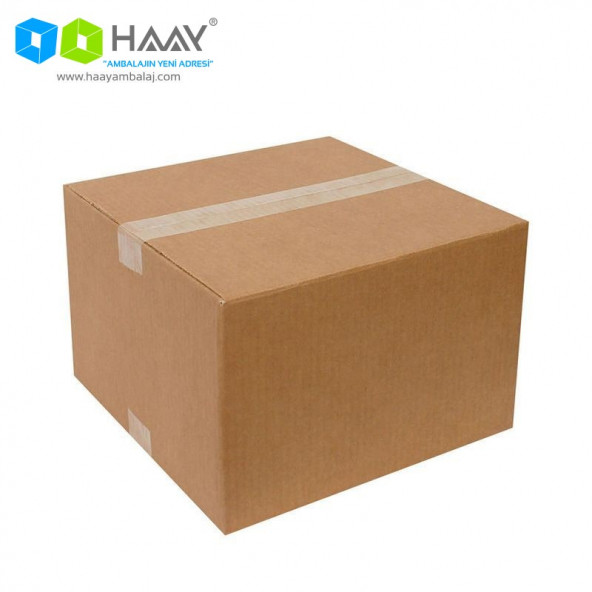 HAAY AMBALAJ 30x30x20 Cm Tek Oluklu A-Box Koli (10 ADET) - 3