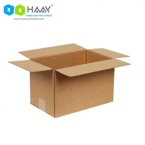 HAAY AMBALAJ 28x18x18 Cm Tek Oluklu Kraft A-Box Koli (10 ADET) - 3