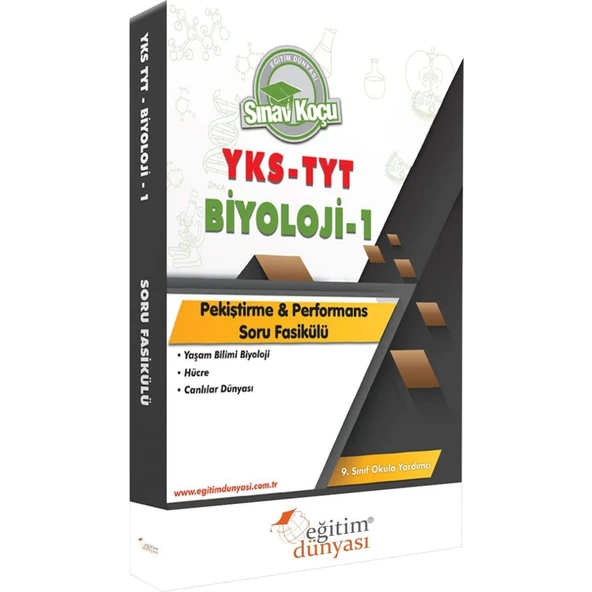 9. Sınıf Biyoloji - 1 Sınav Koçu Pekiştirme Ve Performans Soru Fasikülü