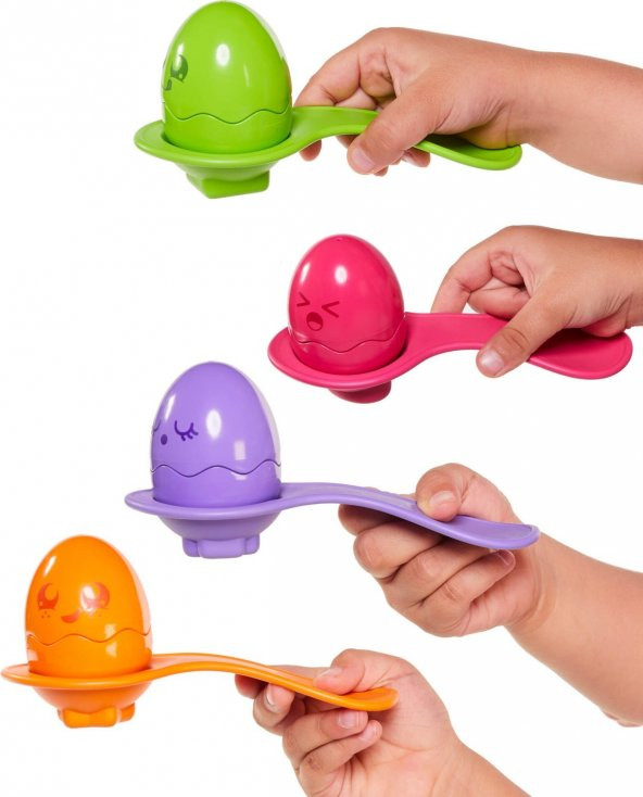 Tomy Saklambaçlı Yumurtalar Kaşık Seti - 2