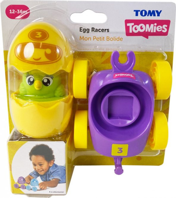 Tomy Yarışcı Yumurtalar - Sarı