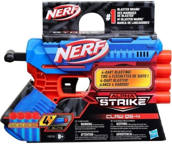 Hasbro - Nerf Alpha Strike Claw Qs-4
