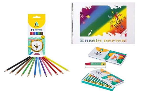 adel kuru/pastel takımı ürün görseli 1