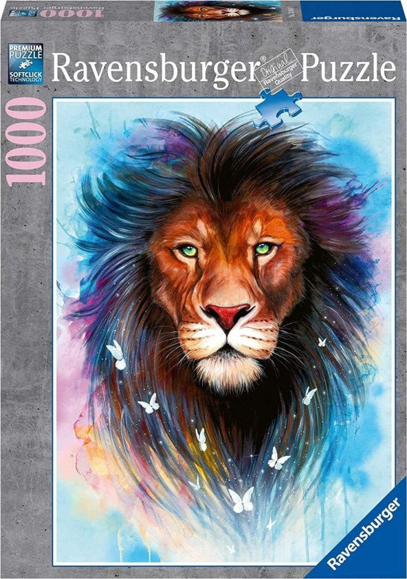 Ravensburger Görkemli Aslan Puzzle 1000 Parça - 1