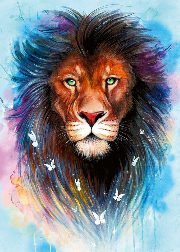 Ravensburger Görkemli Aslan Puzzle 1000 Parça - 3
