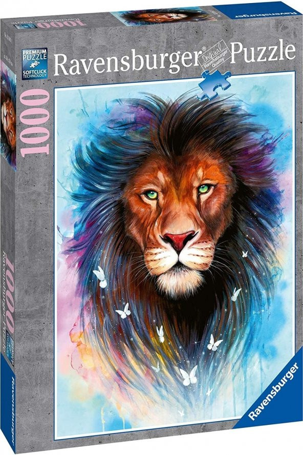 Ravensburger Görkemli Aslan Puzzle 1000 Parça - 2