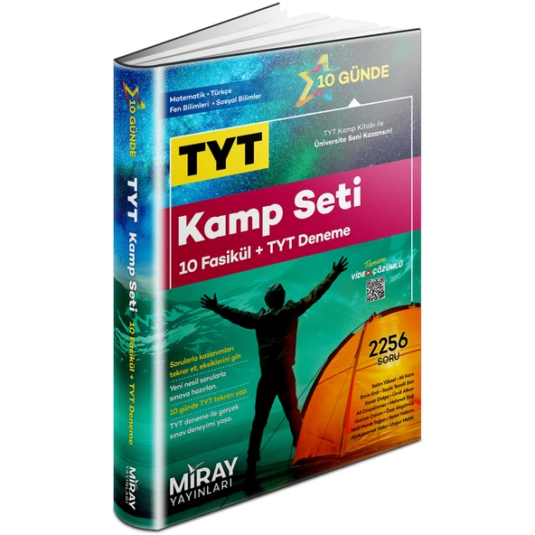 YKS TYT Kamp Kitabı Seti