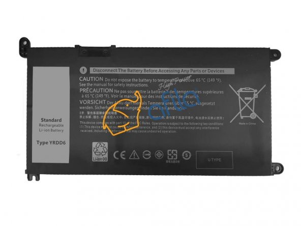 Dell 3493 3582 3583 3584 3593 3793 Notebook Bataryası, Pili - 2