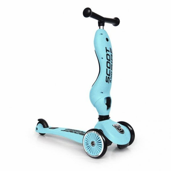 Scoot and Ride Highwaykick 1 Oturaklı Çocuk Scooter Turkuaz 160629-96352 - 3