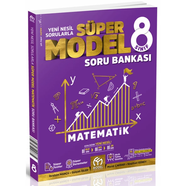 8. Sınıf Matematik Süper Model Soru Bankası