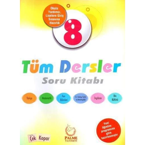 8. Sınıf Tüm Dersler Soru Kitabı