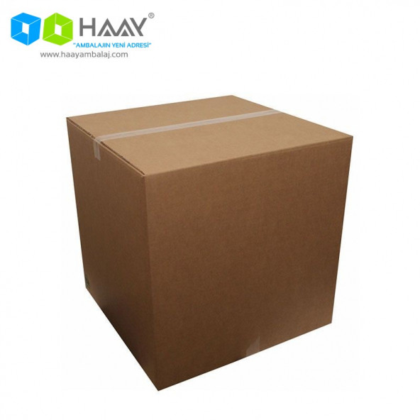 HAAY AMBALAJ 50x50x50 Cm Çift Oluklu A-Box Koli (10 ADET)