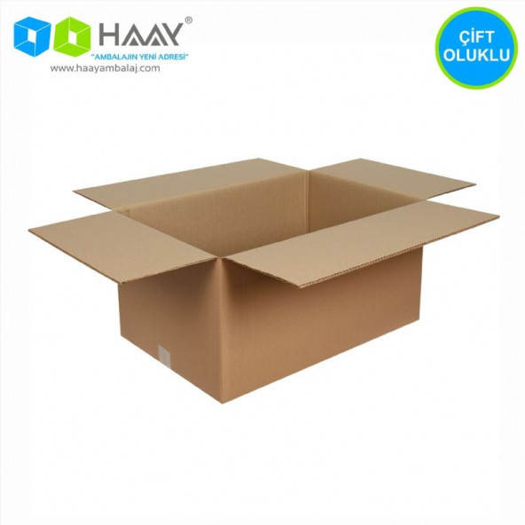 HAAY AMBALAJ 50x40x40 Cm Çift Oluklu A-Box Koli (5 ADET)