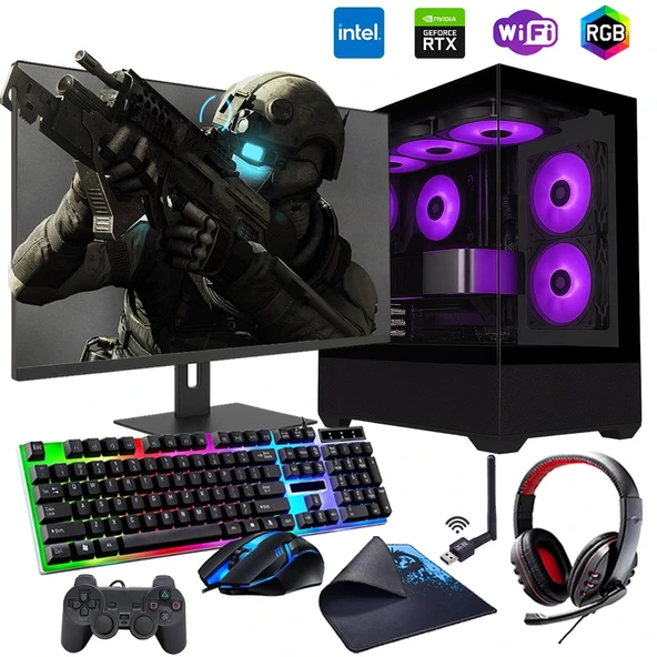 ROGAME RKT660422 INTEL i7 13700F 16GB 1TB M2 12GB RTX3060 24" Mon. Oyun Bilgisayarı ürün görseli