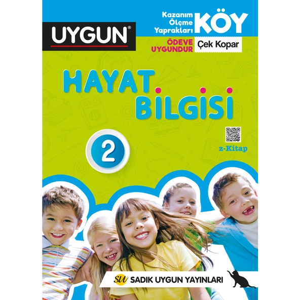 2.Sınıf Köy Hayat Bilgisi Çek Kopar Sadık Uygun Yayınları