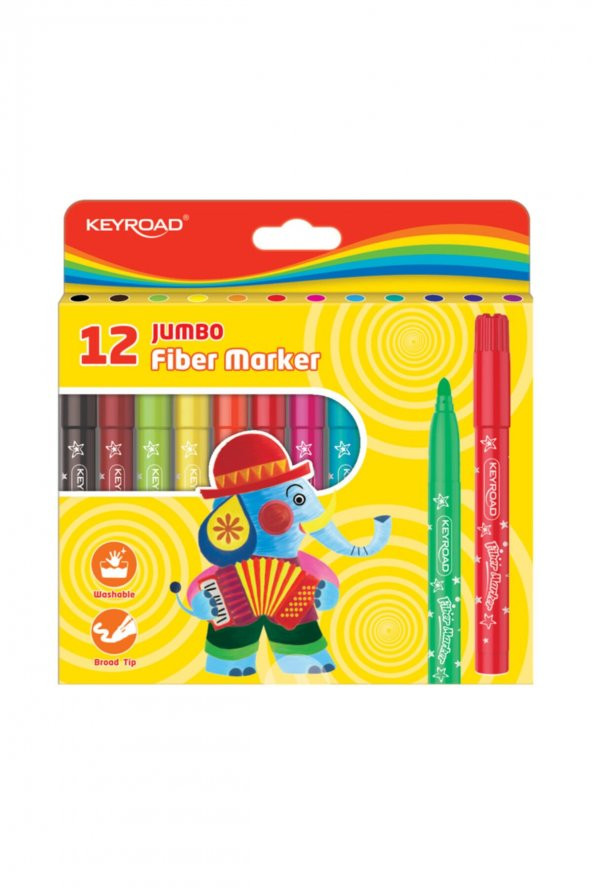 12 Jumbo Fiber Marker