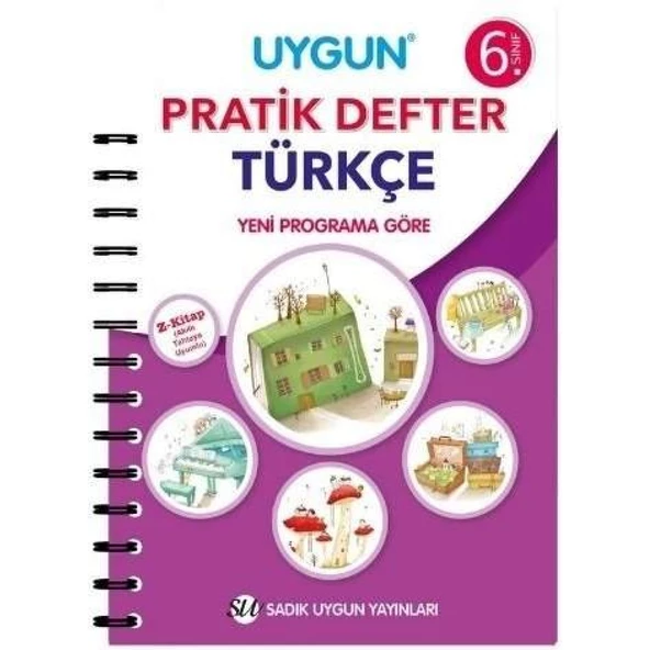 6.Sınıf Türkçe Pratik Defter Sadık Uygun Yayınları