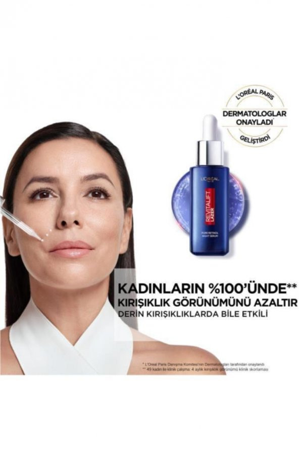 LOreal Paris Revitalift Lazer Saf Retinol Gece Serumu 30 ml - Resim 6