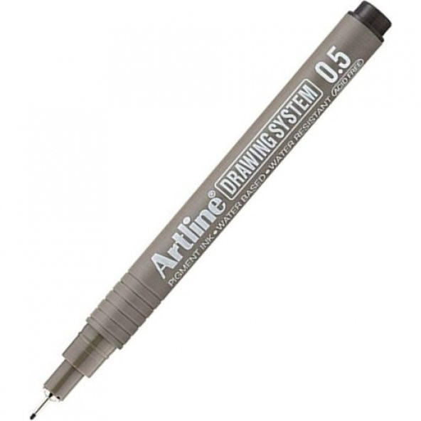 drawing system teknik çizim kalemi  0,5 mm SİYAH rapido 1 adet - 2