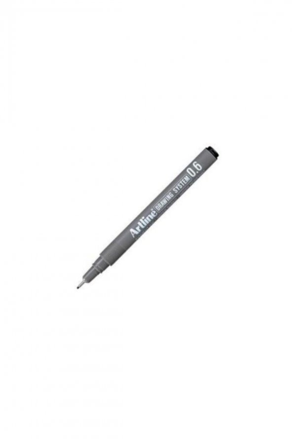 drawing system teknik çizim kalemi 0,6 mm rapido 1 adet siyah - 1