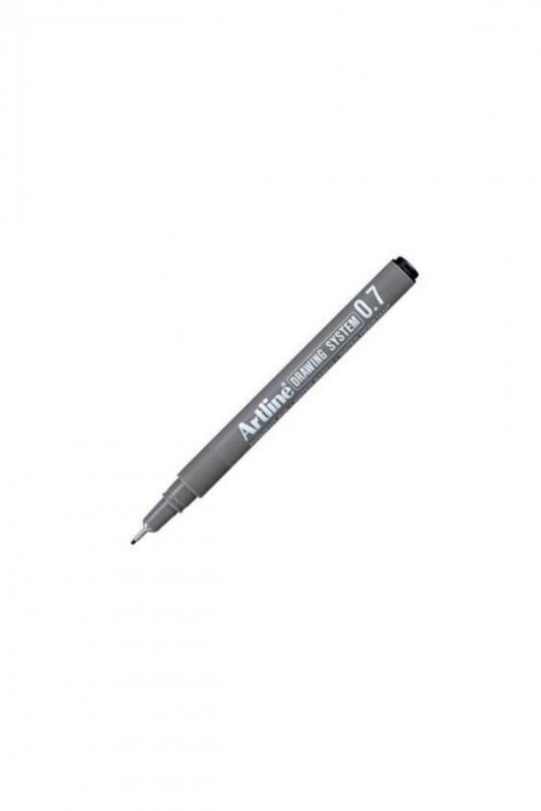 drawing system teknik çizim kalemi 0,7 mm rapido 1 adet siyah - 1