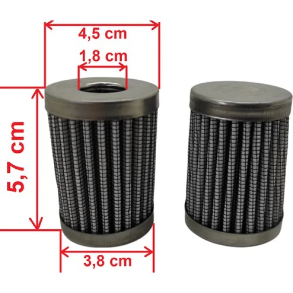 Brc Mikro Iç Filtre Yeni Konik Tip (Bir Tarafı Kapalı) - 2