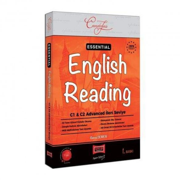 Yargı Yayınları CANDELAS Essential English Reading C1&C2 Advanced İleri Seviye