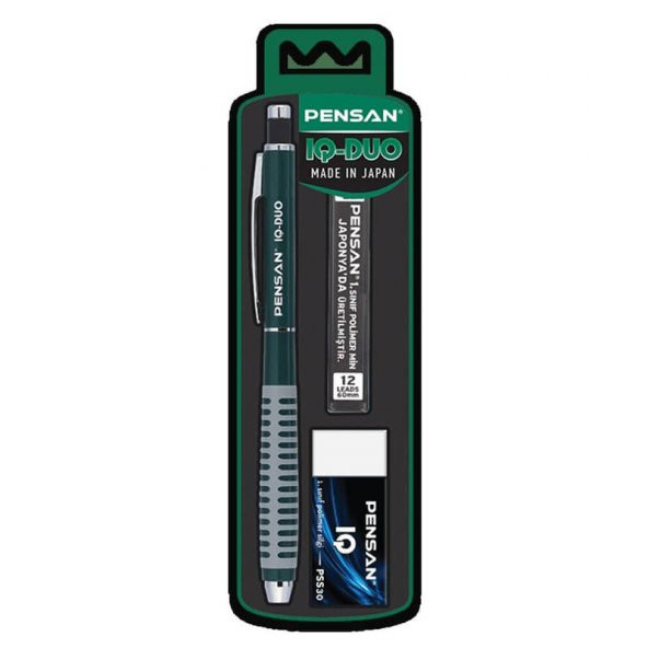 Pensan IQ-DUO Versatil Kalem Seti 0.5 mm Yeşil