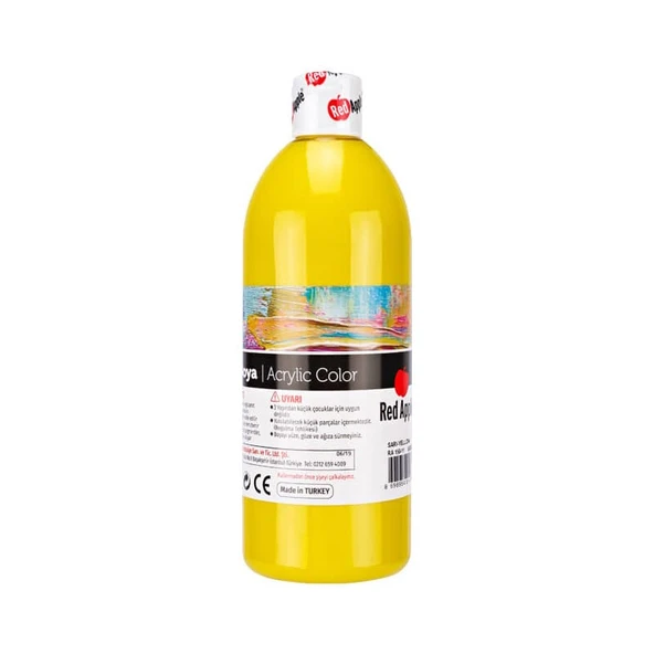 Red Apple Akrilik Boya 500 ml Sarı