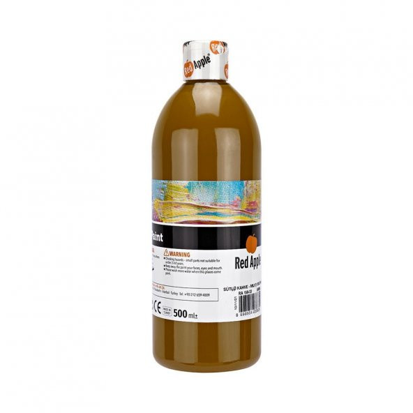 Red Apple Akrilik Boya 500 ml Sütlü Kahve