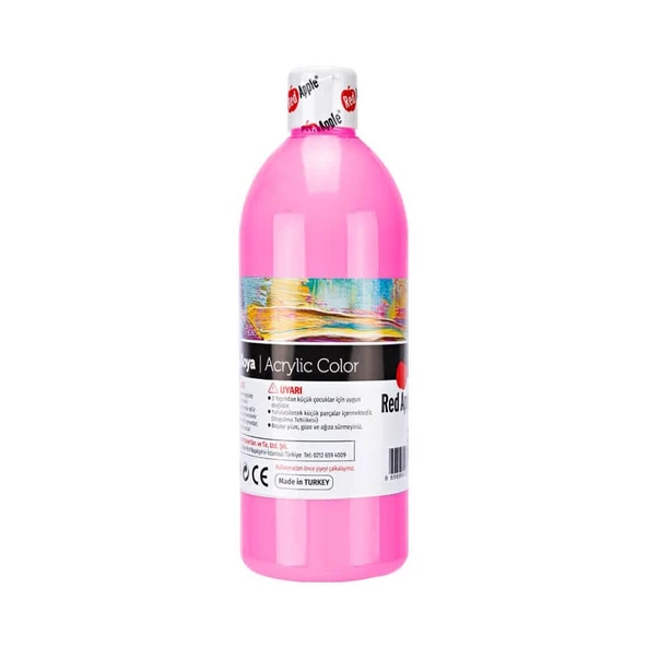 Red Apple Akrilik Boya 500 ml Şeker Pembe