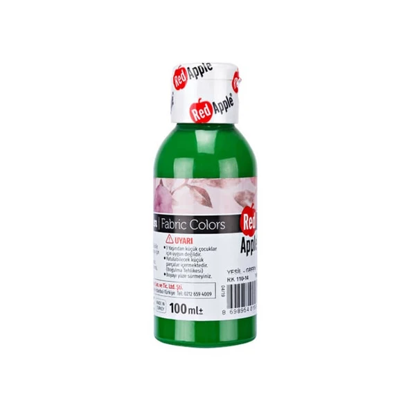 Red Apple Kumaş Boyası 100 ml Yeşil