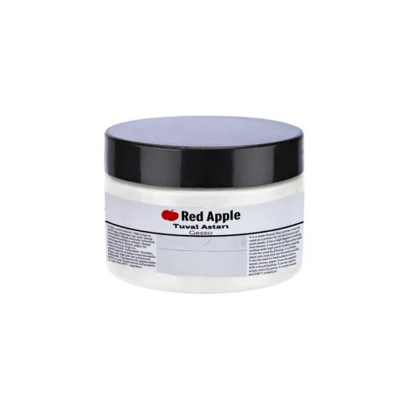 Red Apple Gesso Tuval Astarı 250 ml Beyaz