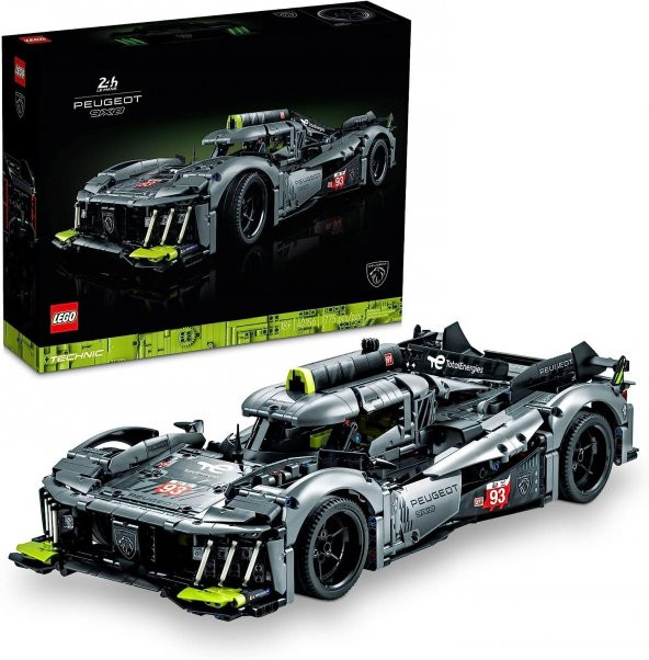 Lego Technic Peugeot 9X8 24H Le Mans Hybrid Hypercar 42156 - 1