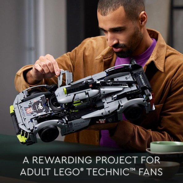 Lego Technic Peugeot 9X8 24H Le Mans Hybrid Hypercar 42156 - 6