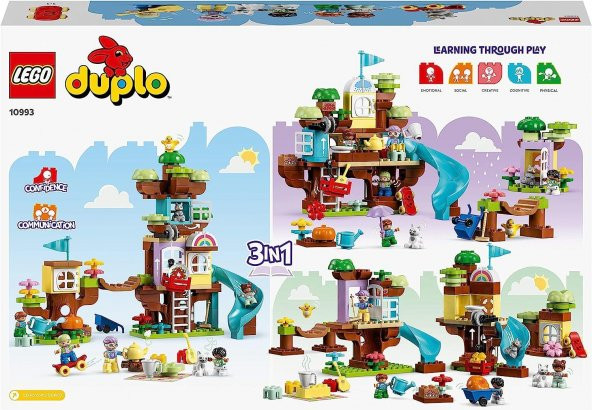 Lego Duplo 3’ü 1 Arada Ağaç Ev 10993 - Resim 6