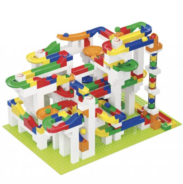 Hubelino Marble Run Mega Blok Yapım Seti (585 Parça) 420633