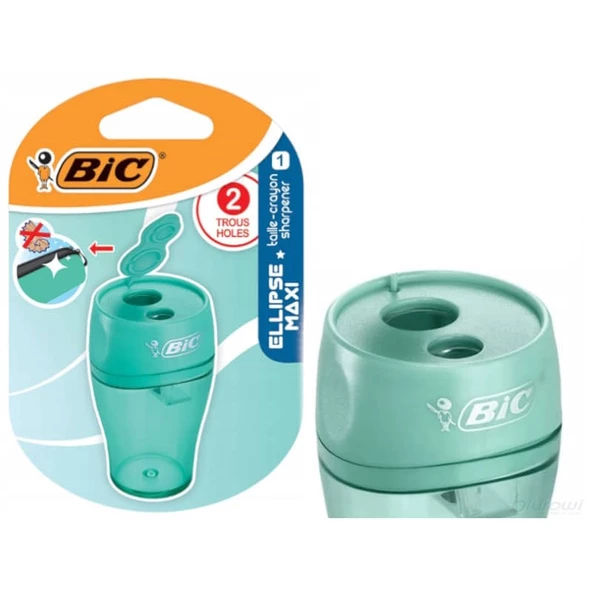 Bic Ellipse Maxi Çiftli Kalemtraş Yeşil