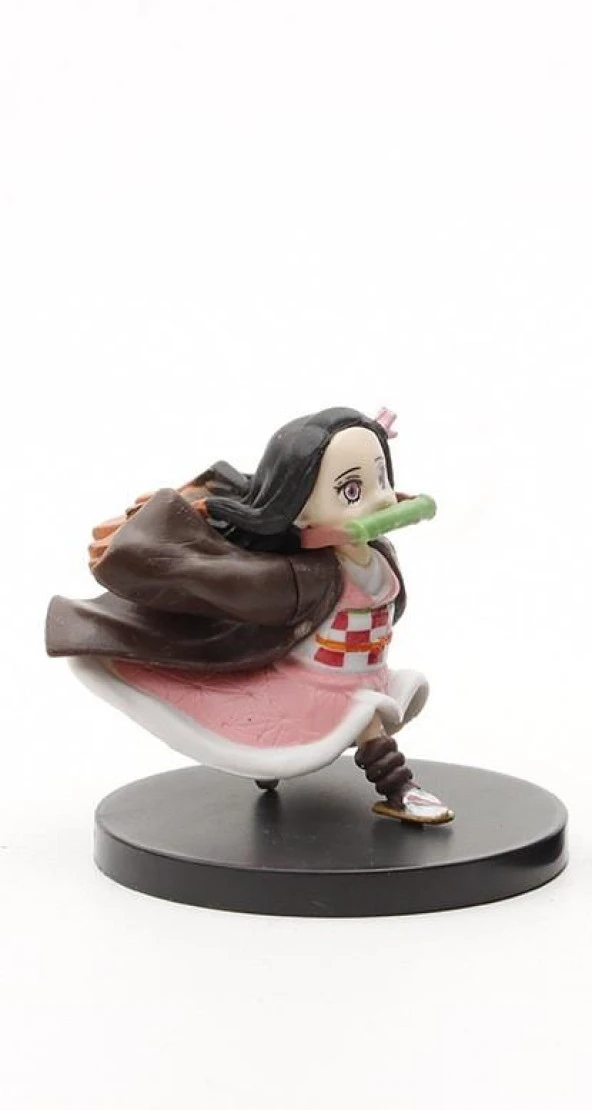 Anime Demon Slayer Nezuko İblis Avcısı 6 cm Karakter Figür Oyuncak Biblo 15100 - Resim 2