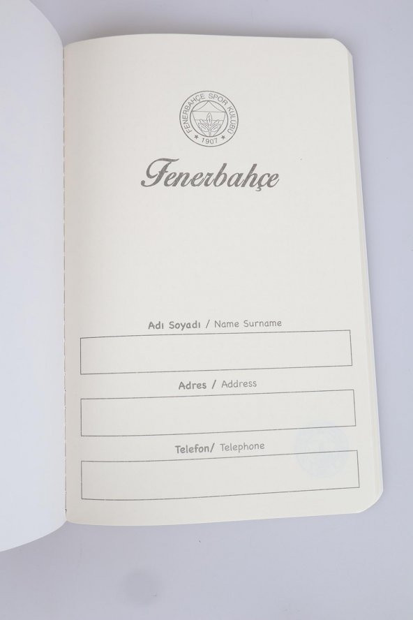 LİSANSLI FENERBAHÇE NOKTALI DEFTER - 2