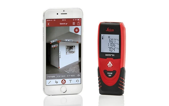 Leica Dısto D1 40 Mt Bluetooth lu Lazer Metre - Resim 2